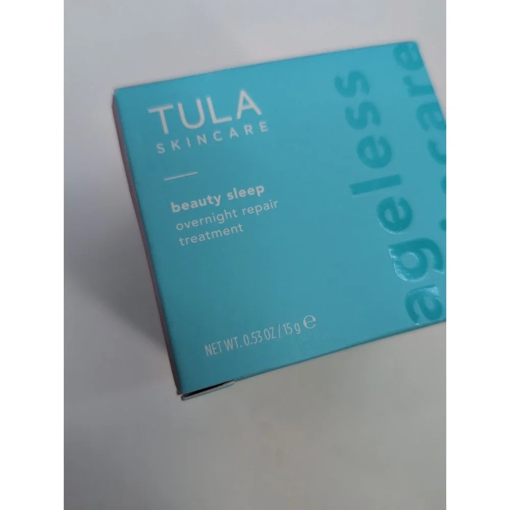 NEW BIG & TRAVEL SZ LOT🥰TULA Beauty Sleep Overnight Repair Treatment Cream